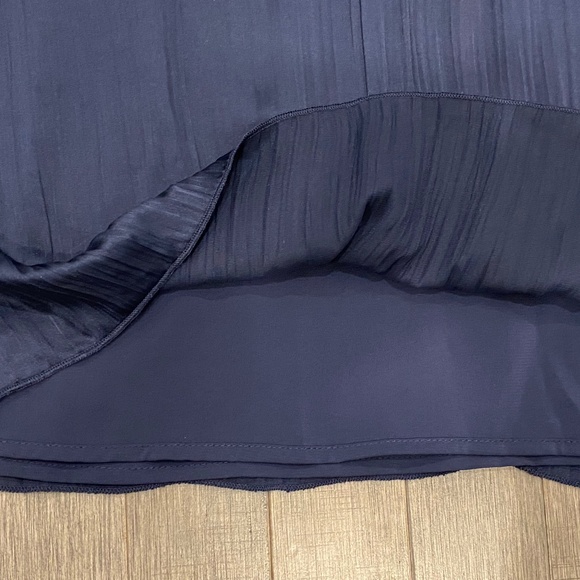 🚫SOLD🚫 NWT Abercrombie & Fitch Sheer Plisse Pleated Sleeveless Shell Top - Picture 7 of 10